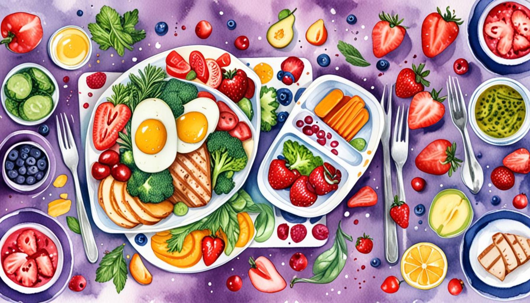 How meal planning can promote a balanced diet